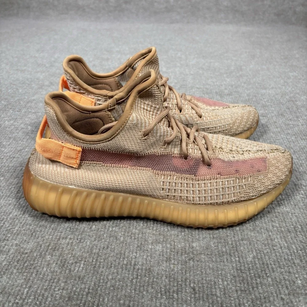 Adidas Yeezy Boost 350 V2 Clay Shoes Mens Size 8 Athletic Running EG7490‎